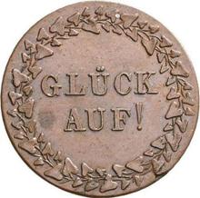 1 Pfennig Ohne jahr (no-date)    "Besuch der Münze in Clausthal"