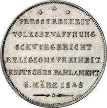 Gulden 1848    ""Freedom of the press""