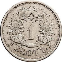 1 Zloty 1928    "Blattkranz" (Probe)