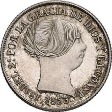2 reales 1853   
