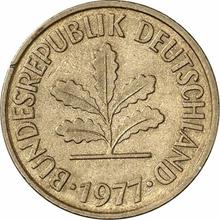 5 Pfennig 1977 G  