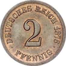 2 Pfennig 1876 F  