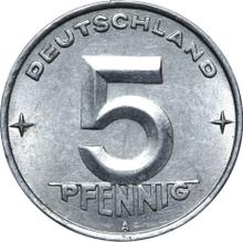 5 fenigów 1952 A  