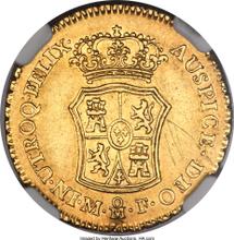 2 escudos 1768 Mo MF 