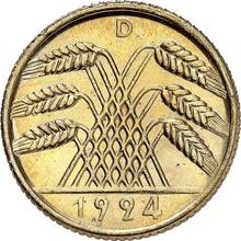10 Reichspfennig 1924 D  