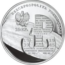 10 Zlotych 2009 MW  UW "Polnische Untergrundbewegung"