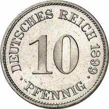 10 Pfennig 1899 E  