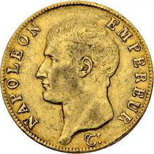 40 francos 1806 I  