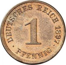 1 Pfennig 1897 J  