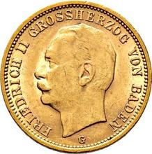 20 марок 1911 G   "Баден"