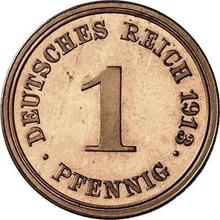 1 Pfennig 1913 E  