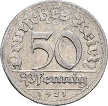 50 fenigów 1921 D  