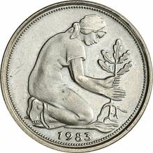 50 Pfennige 1983 F  