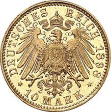 10 marcos 1898 D   "Sajonia-Meiningen"