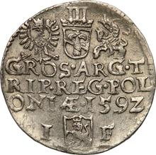 Trojak (3 groszy) 1592  IF  "Casa de moneda de Olkusz"