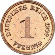 1 Pfennig 1909 D  