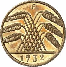 10 Reichspfennig 1932 F  