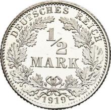 1/2 marki 1919 E  