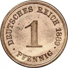 1 Pfennig 1889 E  