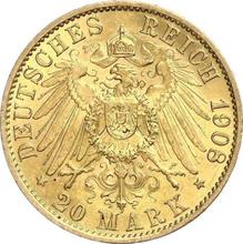 20 marcos 1908 A   "Prusia"