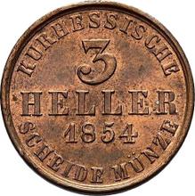3 геллера 1854   