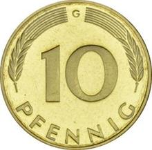 10 Pfennig 1971 G  