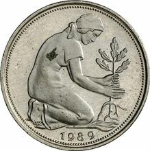 50 Pfennige 1989 G  