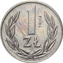 1 Zloty 1989 MW   (Pattern)