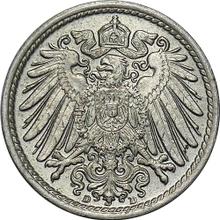 5 Pfennig 1914 D  