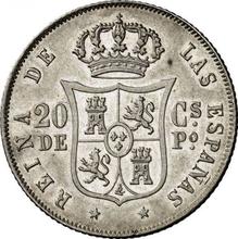 25 centavos 1864   