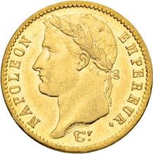 20 francos 1814 A  
