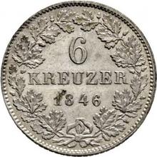 6 Kreuzers 1846   