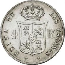 4 Reales 1860   