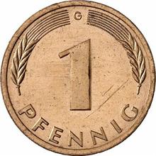 1 Pfennig 1987 G  