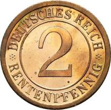 2 Rentenpfennigs 1924 A  