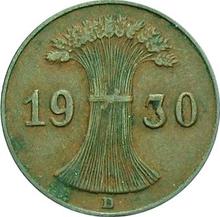 1 reichspfennig 1930 D  