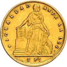 2 Pesos 1860   