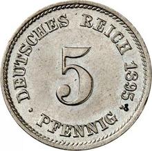 5 fenigów 1895 F  