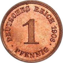 1 Pfennig 1906 E  