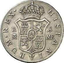 8 reales 1798 M MF 
