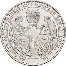 Thaler 1854  F  "Death of the King"