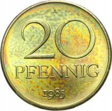 20 Pfennige 1985 A  