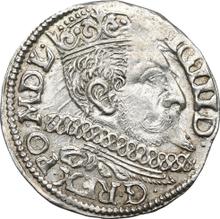 Трояк (3 гроша) 1597  IF HR  "Познаньский монетный двор"