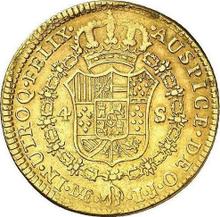 4 escudo 1792  IJ 