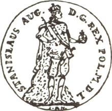 Dukat 1766  FS IPH "Postać króla"