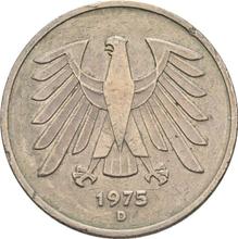 5 марок 1975 D  
