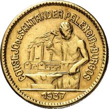 50 centimos 1937    "Santander, Palencia i Burgos"
