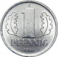 1 Pfennig 1981 A  