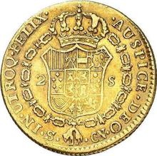2 escudos 1805 S CN 