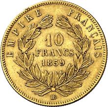 10 Francs 1859 BB  